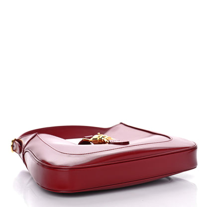 Gucci Boarded Dyana Lux Calfskin Small Jackie 1961 Hobo New Cherry Red 4 of 16