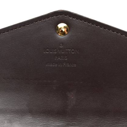Louis Vuitton Vernis Sarah Wallet NM Amarante 6 of 6