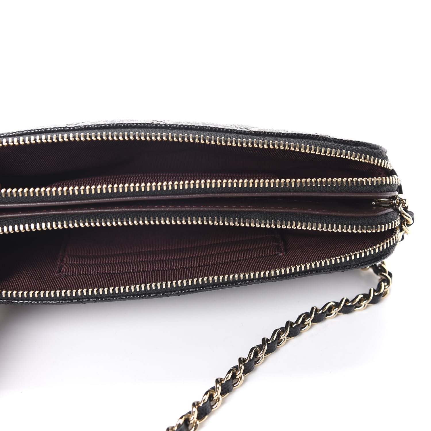 Chanel Caviar Quilted Small Clutch With Chain Black 5 of 12