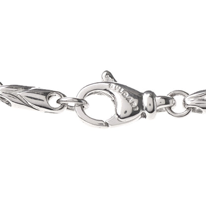Bulgari 18K White Gold Passo Doppio Necklace 4 of 5