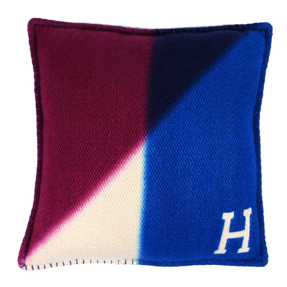 Hermes Cashmere Avalon Tangram Pillow Pourpre Outremer 1 of 4