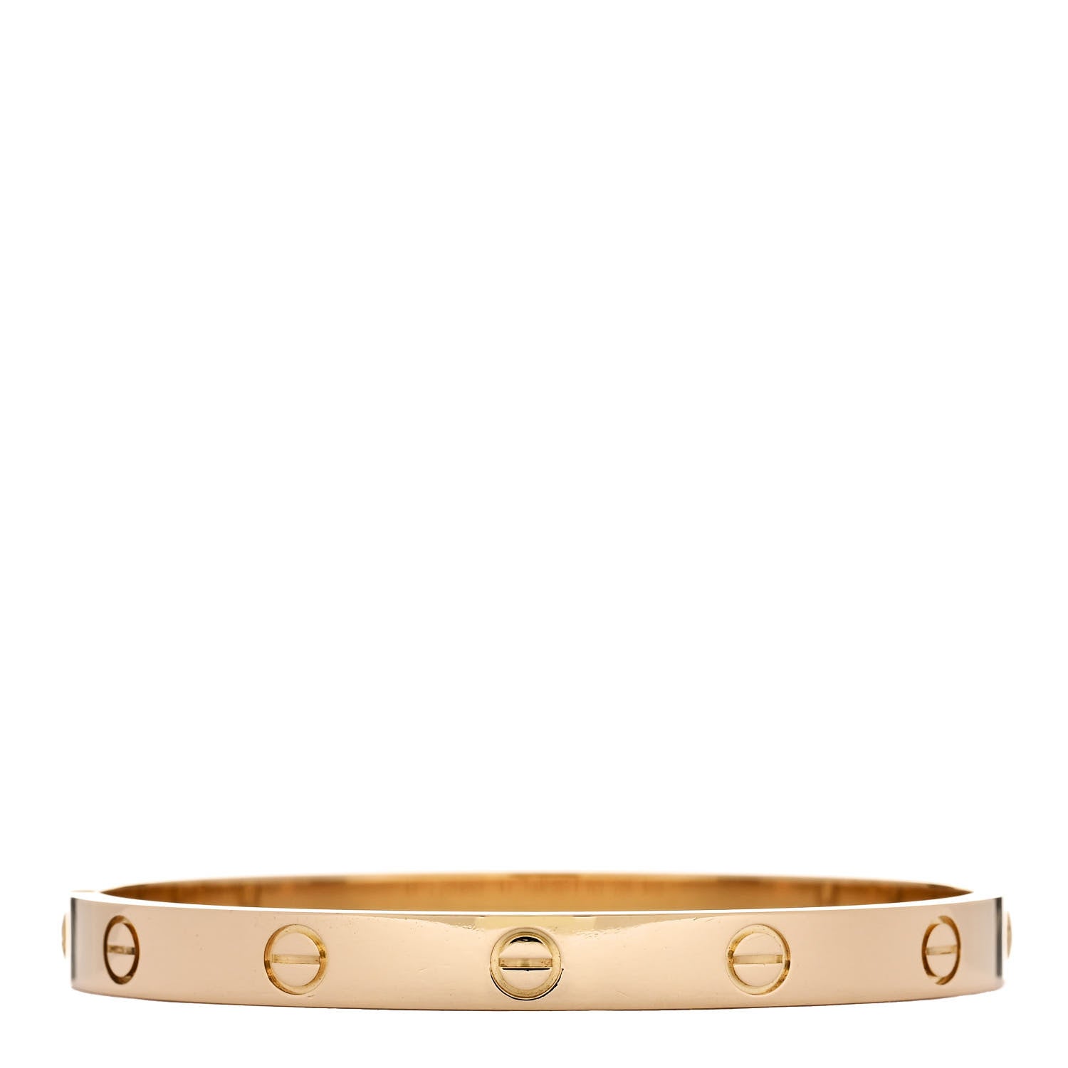 Cartier 18K Yellow Gold LOVE Bracelet 17 2 of 8