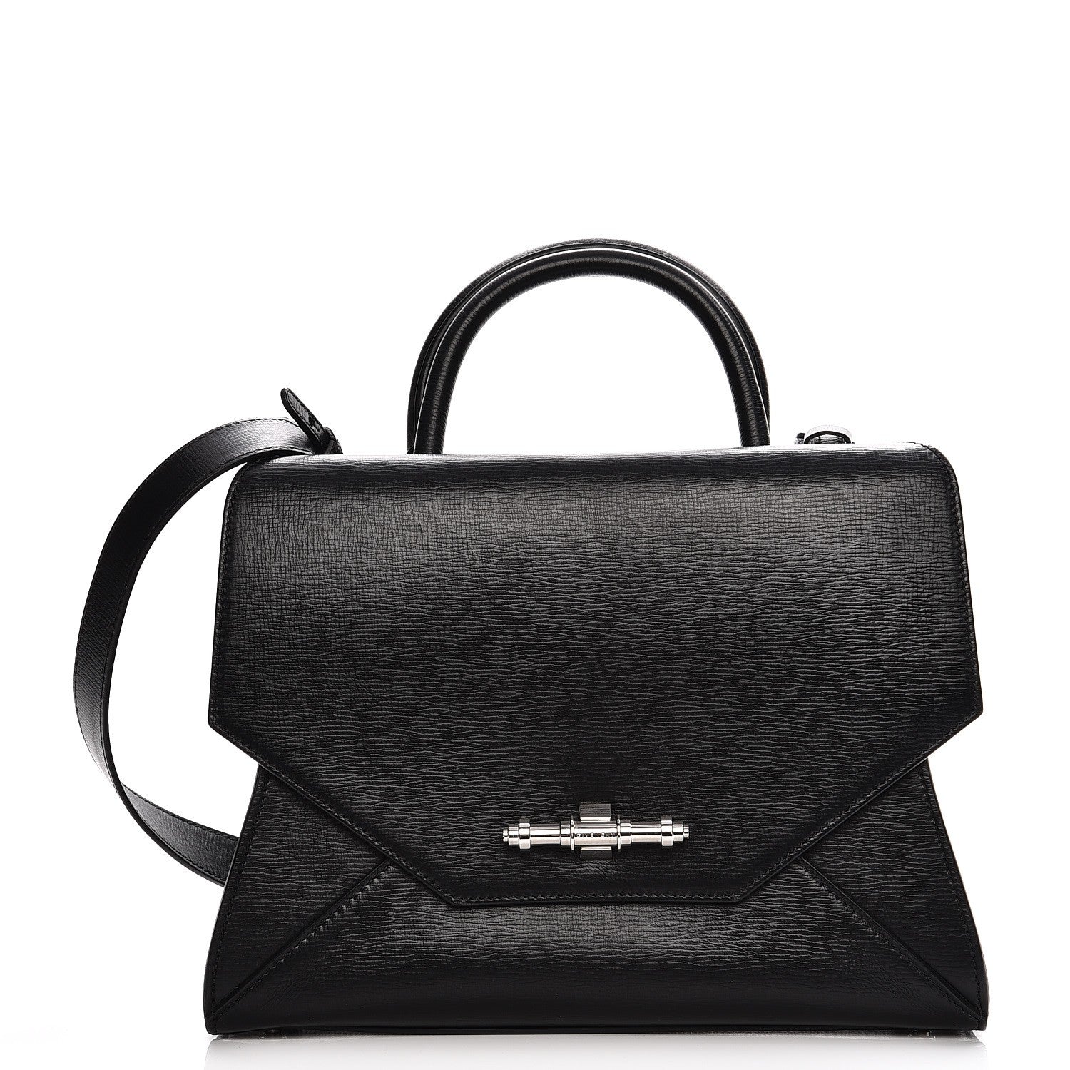 Givenchy Calfskin Small Obsedia Satchel Black 1 of 8