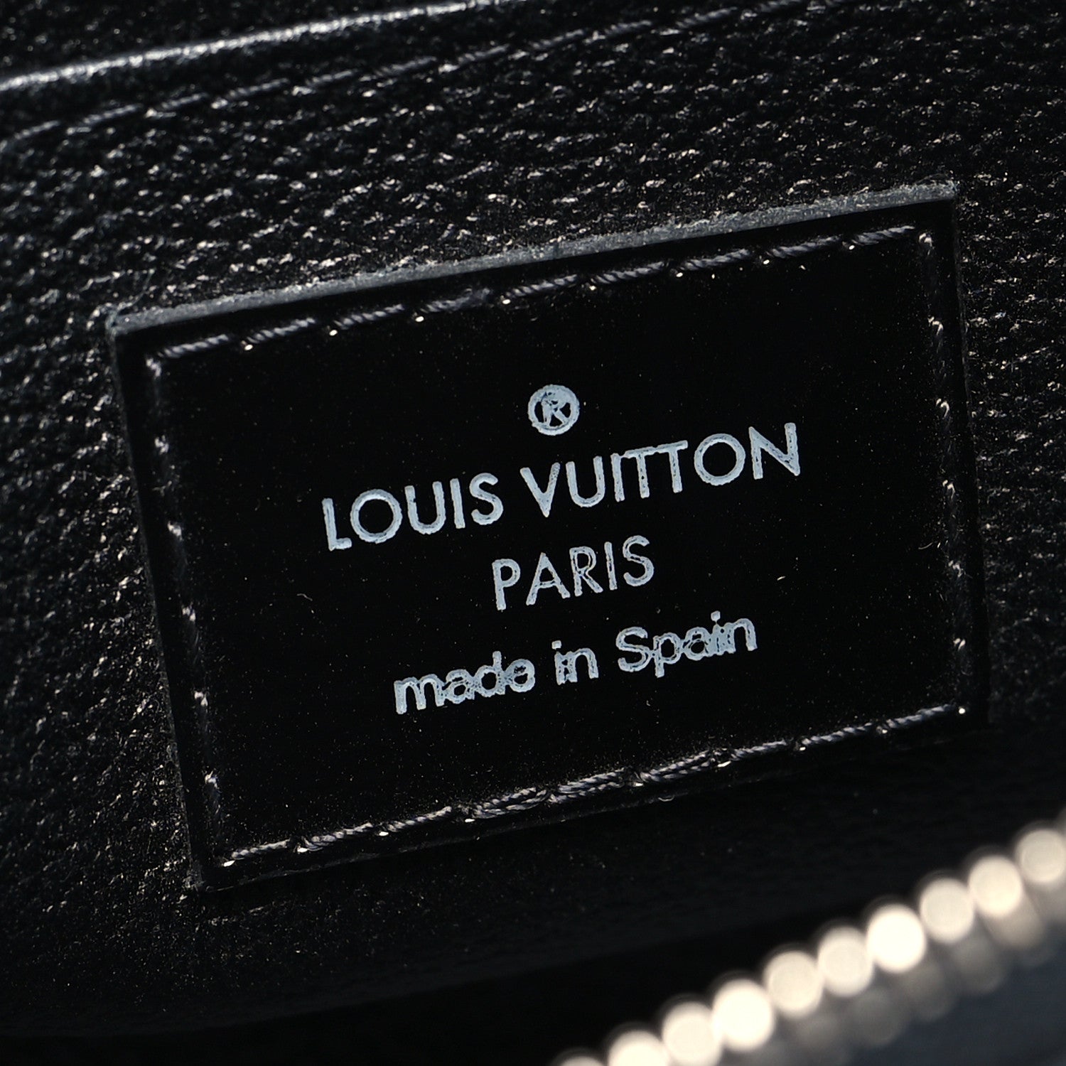 Louis Vuitton Electric Epi Cosmetic Pouch Black 6 of 9