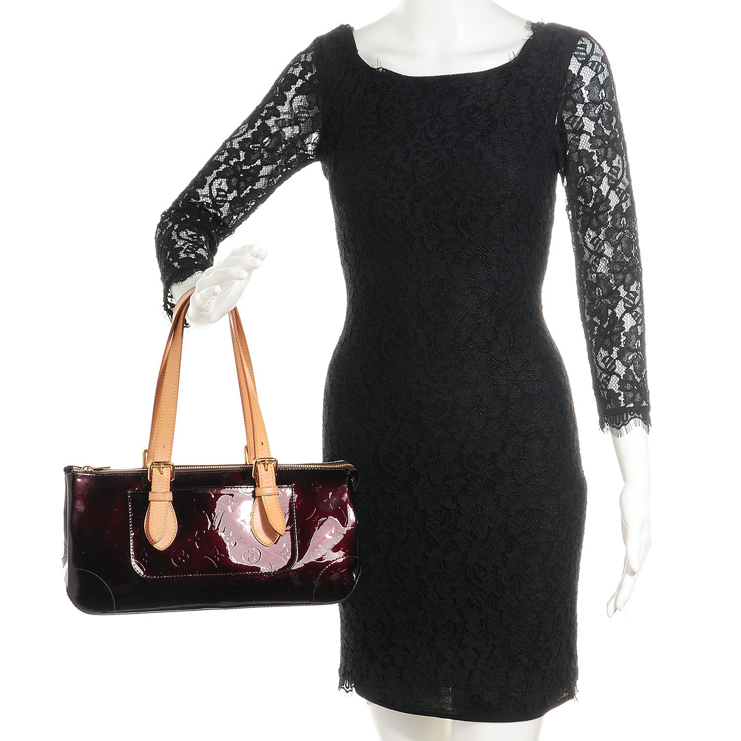 Louis Vuitton Vernis Rosewood Ave Amarante 2 of 7