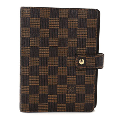 Louis Vuitton Damier Ebene Medium Ring Agenda Cover 1 of 16