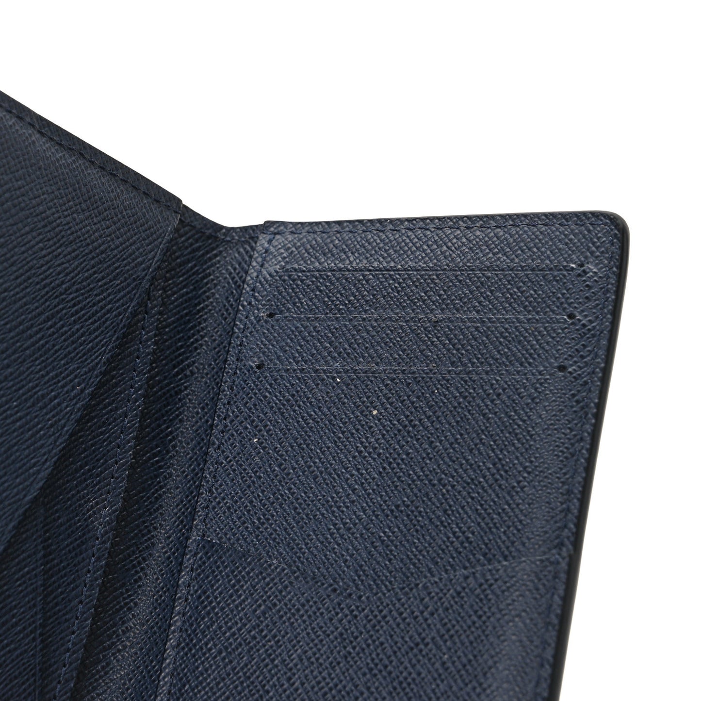 Epi Damier Graphite Multiple Wallet Blue