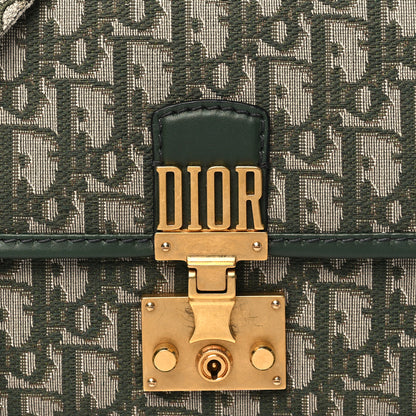 Christian Dior Oblique DiorAddict Flap Bag Green 3 of 9