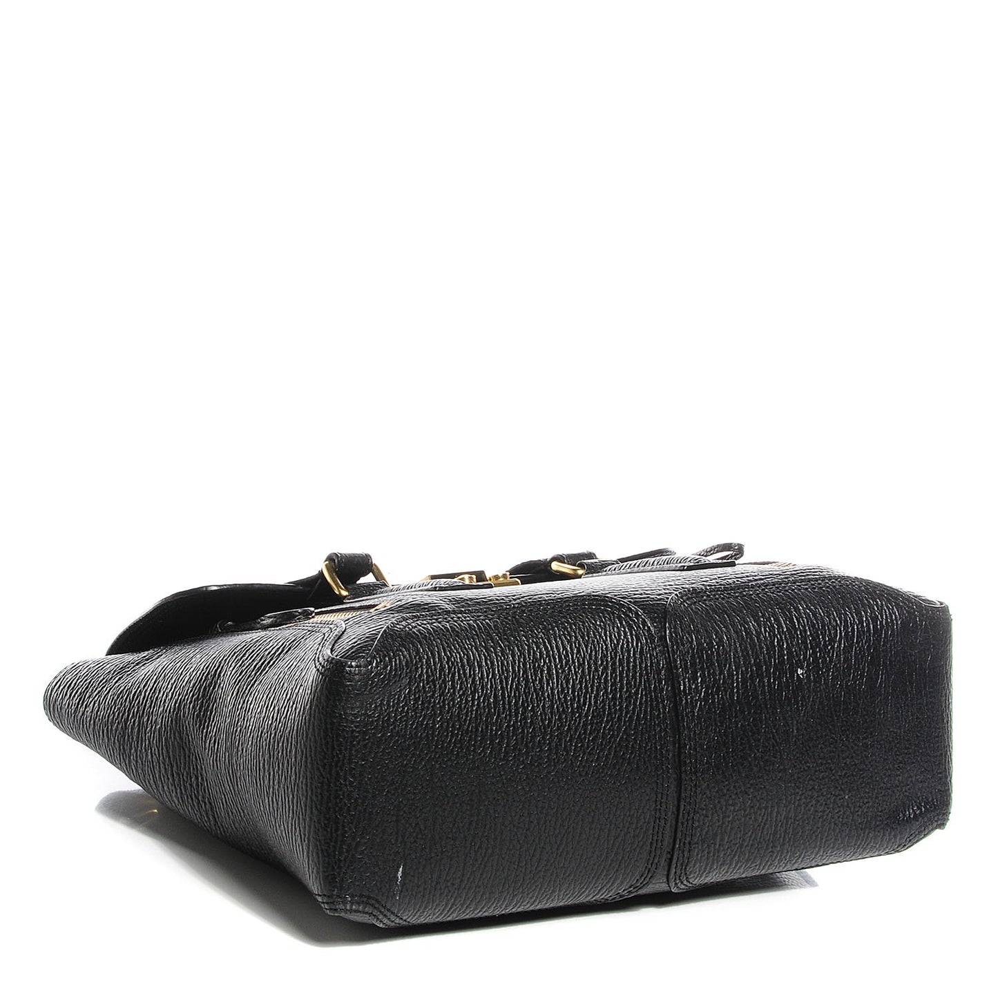 3.1 Textured Calfskin Medium Pashli Satchel Black