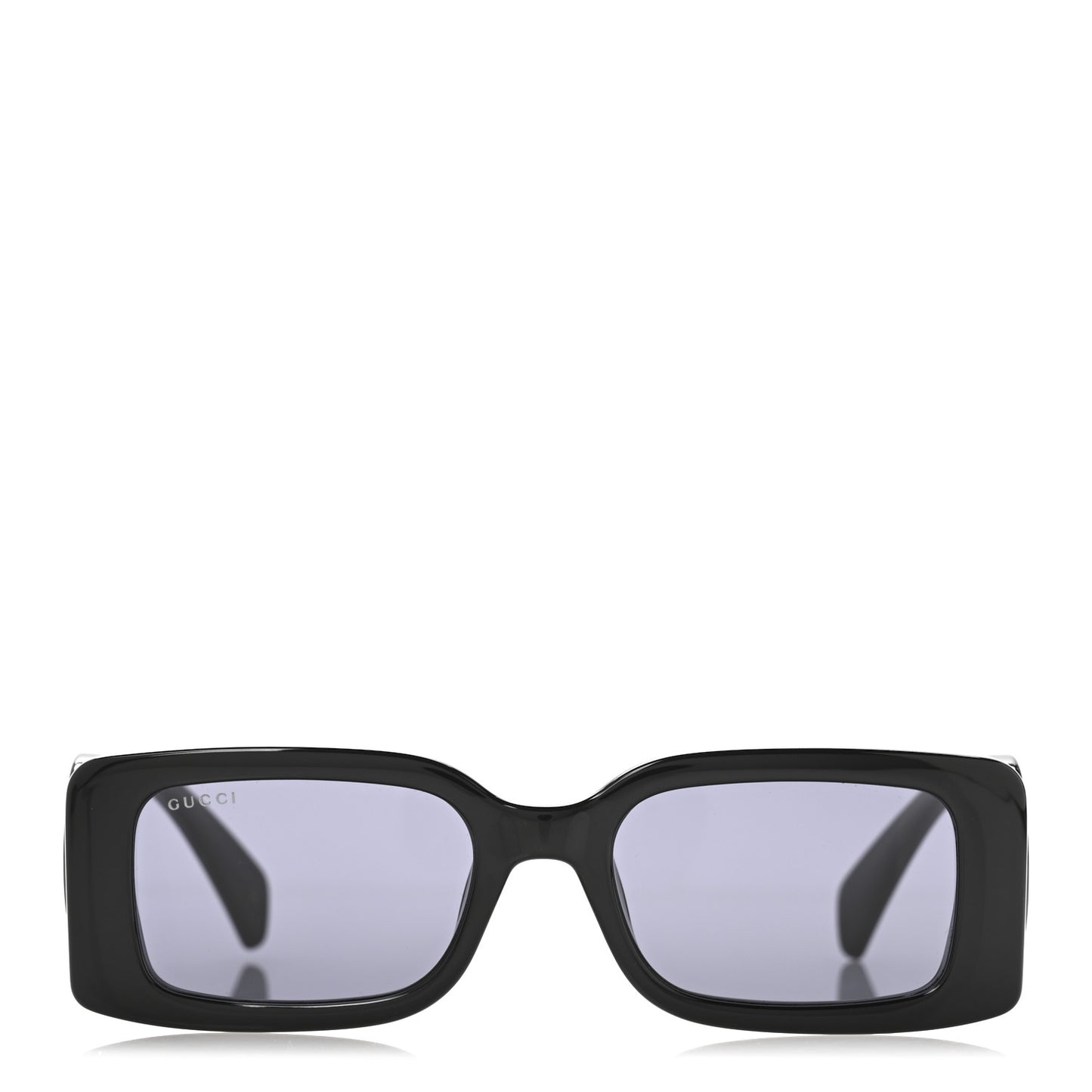 Acetate Chaise Rectangle Frame Sunglasses GG1325S Black
