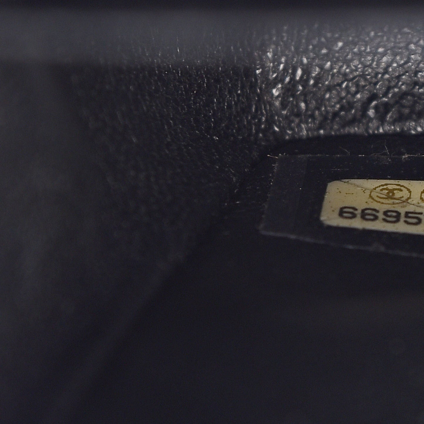 Caviar Quilted Small Double Flap Black