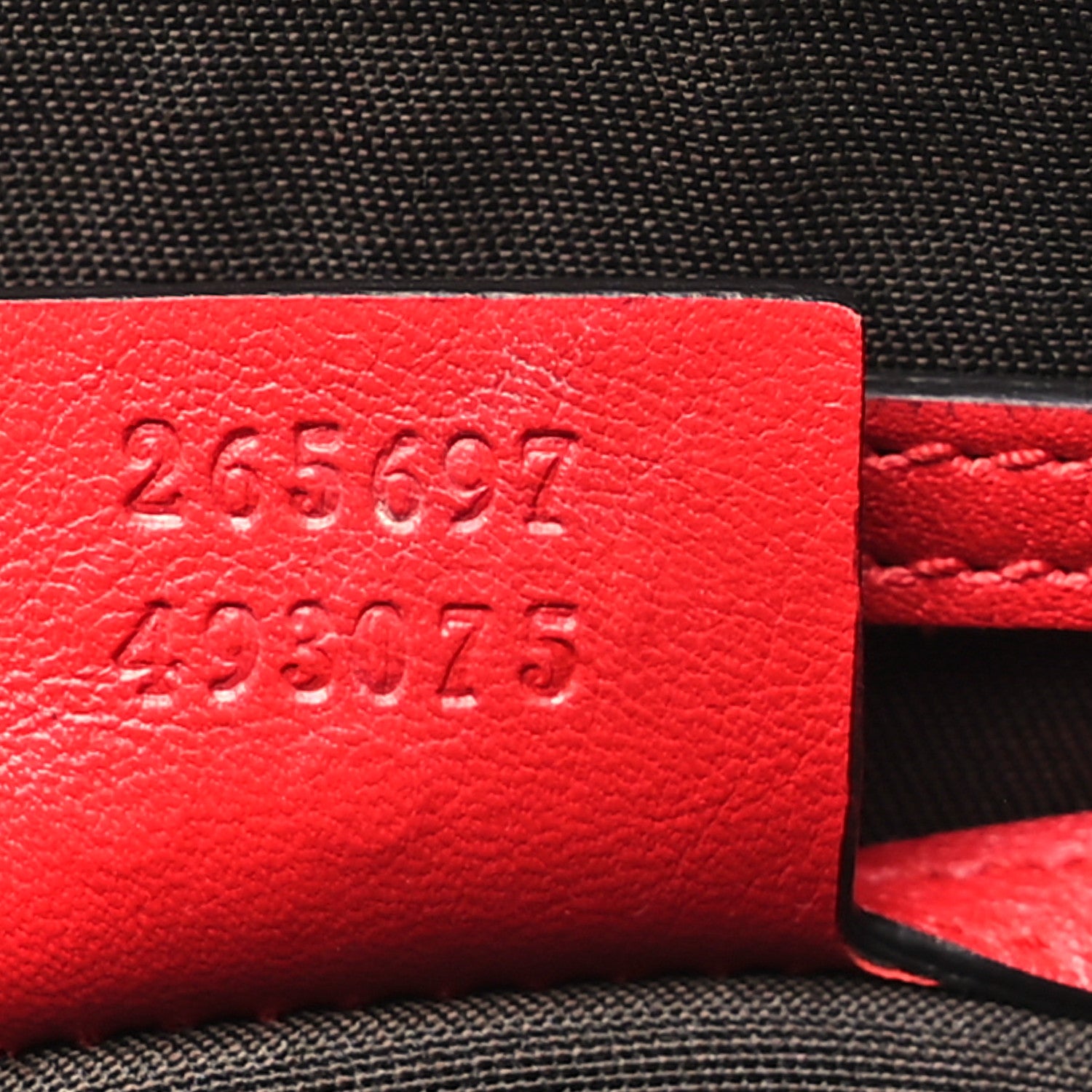 Gucci Guccissima Vitello Tender Medium Joy Boston Sporting Red 7 of 10