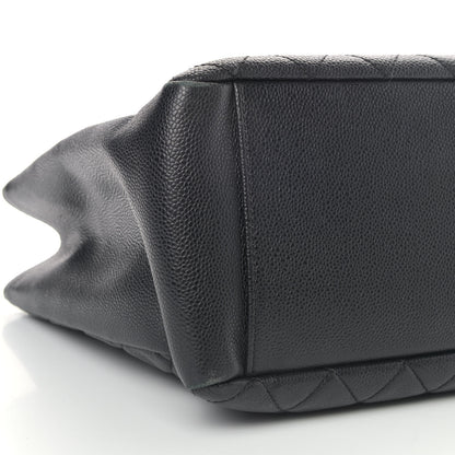 Chanel Caviar Quilted Grand Shopping Tote GST Black 8 of 11