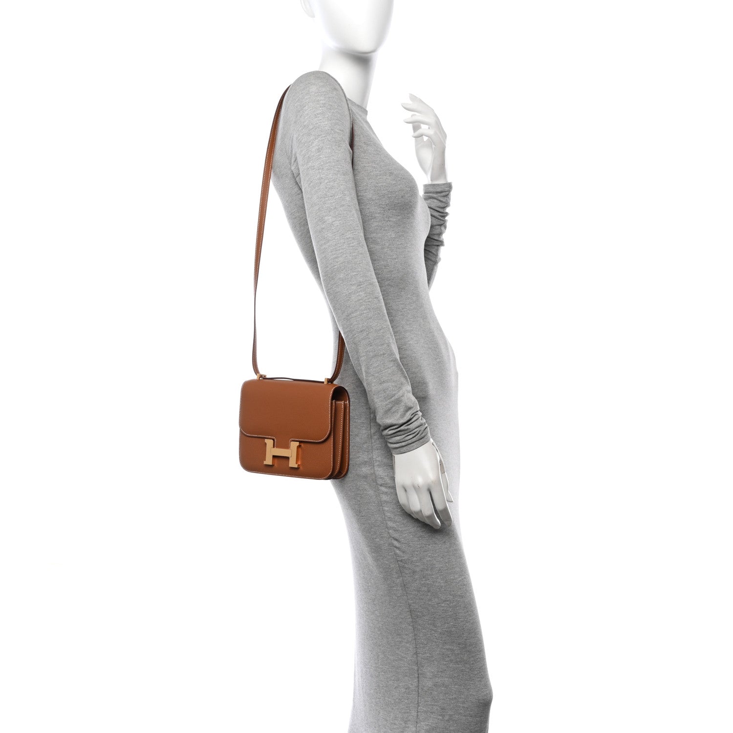 Hermes Epsom Constance 18 Gold 2 of 12