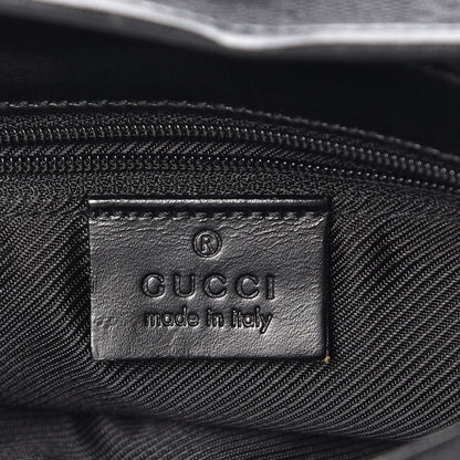 Gucci GG Monogram Web Flight Belt Bag Black 6 of 7