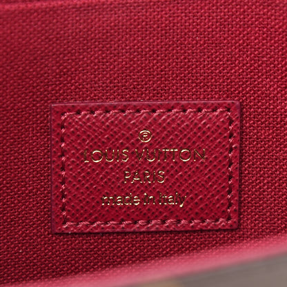 Louis Vuitton Monogram Pochette Felicie Chain Wallet Fuchsia 7 of 10