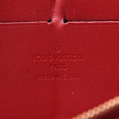 Louis Vuitton Vernis Zippy Wallet Pomme D'Amour 5 of 14