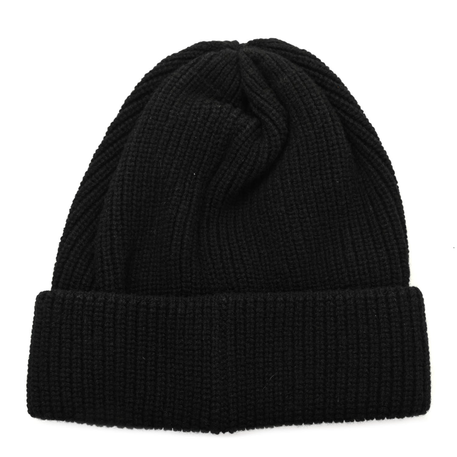 Chanel Cashmere Embroidered Beanie Hat Black White 3 of 5