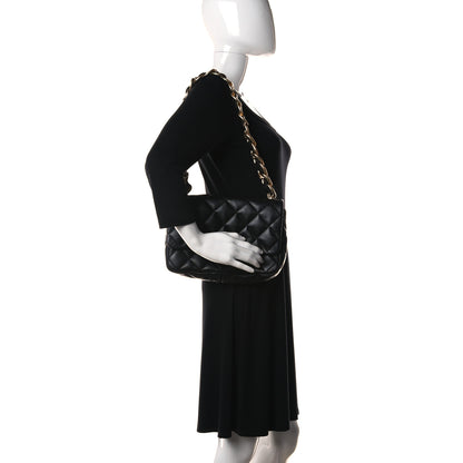 Chanel Lambskin Quilted Large CC Funky Town Flap Black 2 of 10