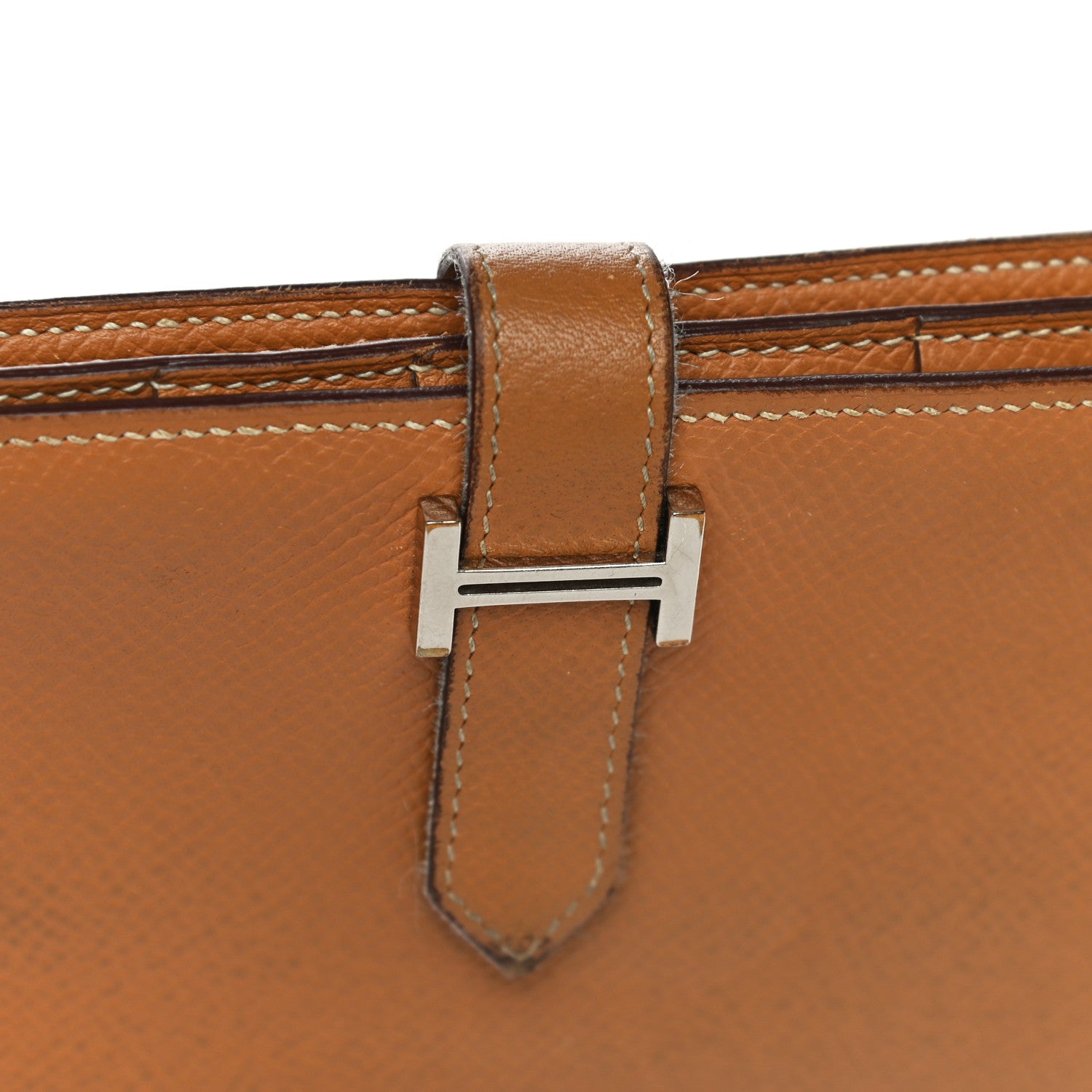 Hermes Epsom Bearn Gusset Wallet Gold 27 of 27