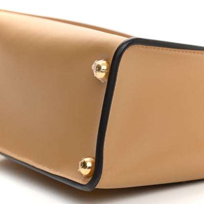 Fendi Vitello King Small Fendi Way Tote Miele Scuro 9 of 9