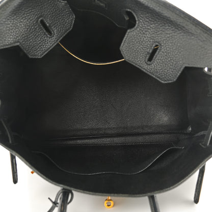 Hermes Taurillon Clemence Birkin 35 Black 4 of 19