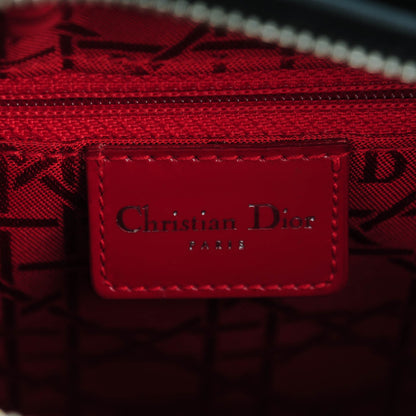 Christian Dior Patent Cannage Medium Lady Dior Black 6 of 7