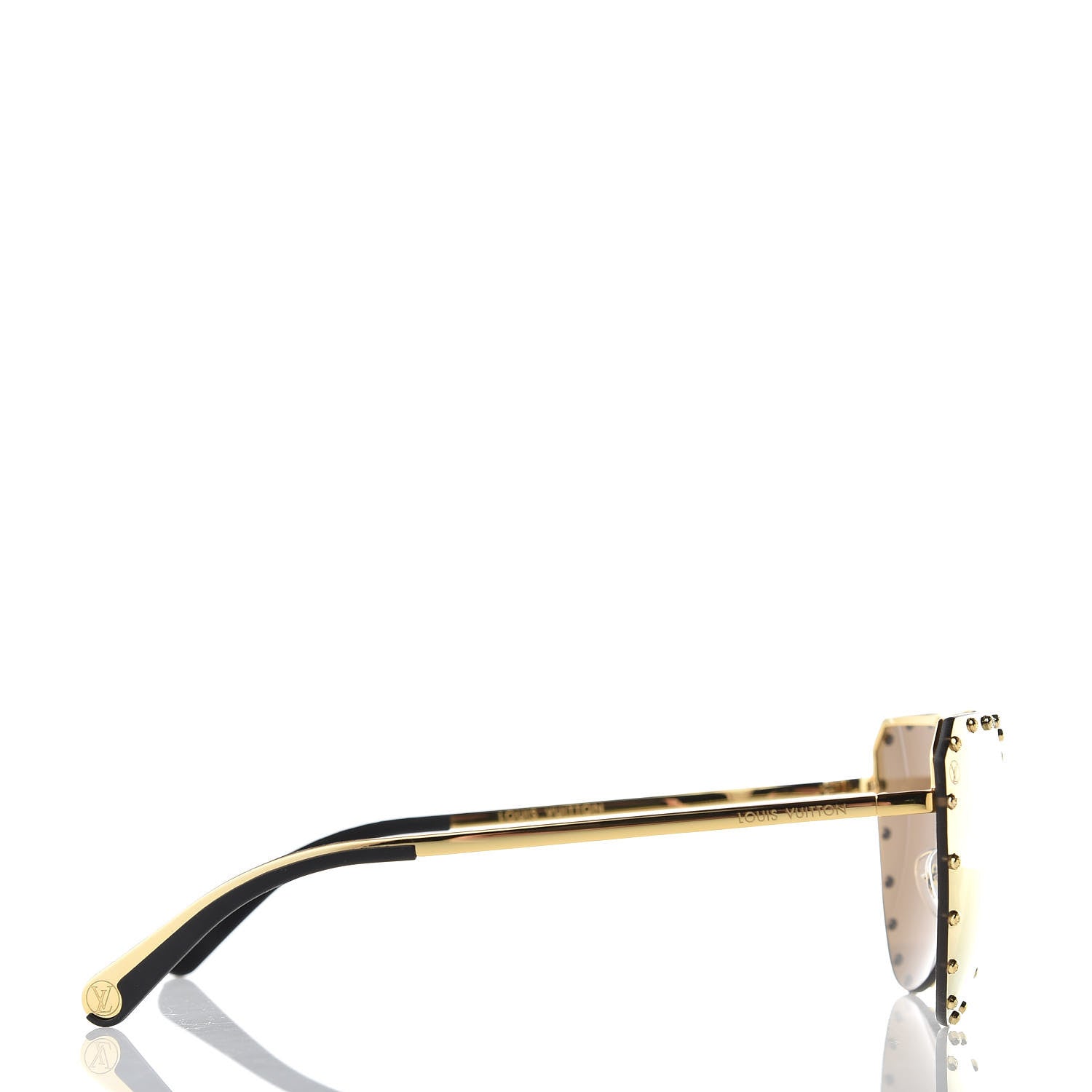 Louis Vuitton LV The Party Sunglasses Z0983W Gold 3 of 8