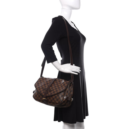 Louis Vuitton Damier Ebene Saumur MM SO 2 of 10