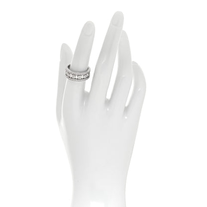Damiani 18K White Gold Diamond Belle Epoque Band Ring 53 6.25 2 of 6