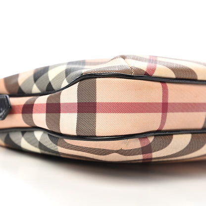 Burberry Nova Check Shoulder Bag Black 8 of 13