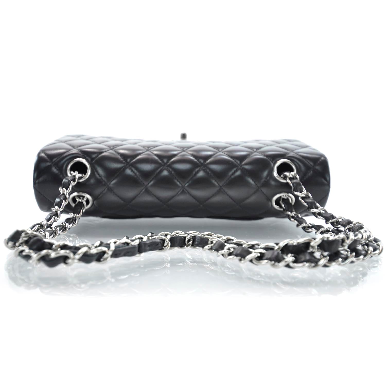 Chanel Lambskin Medium Double Flap Black 5 of 11