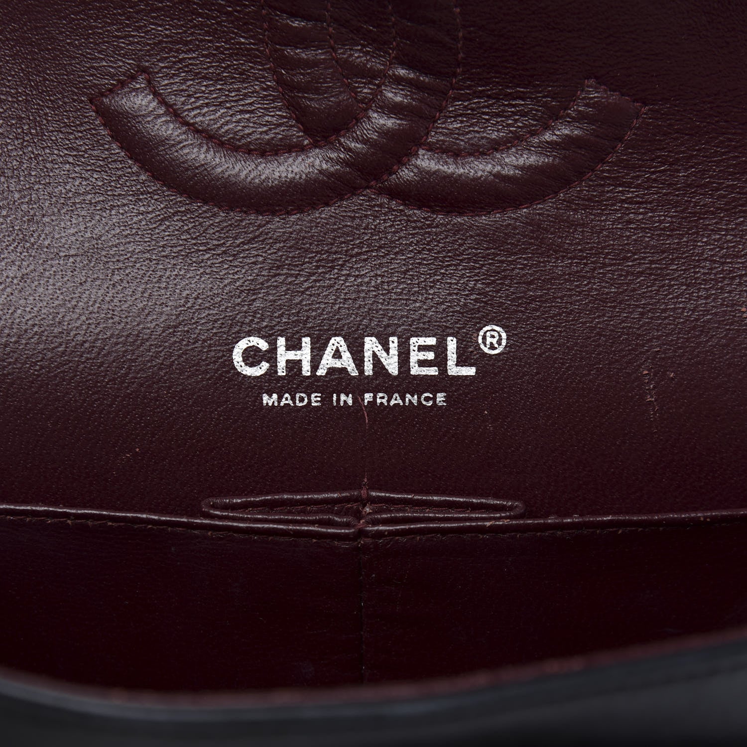 Chanel Lambskin Quilted Medium Double Flap Black 14 of 21