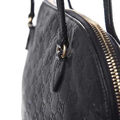 Gucci Guccissima Medium Bree Shoulder Bag Black 21 of 24