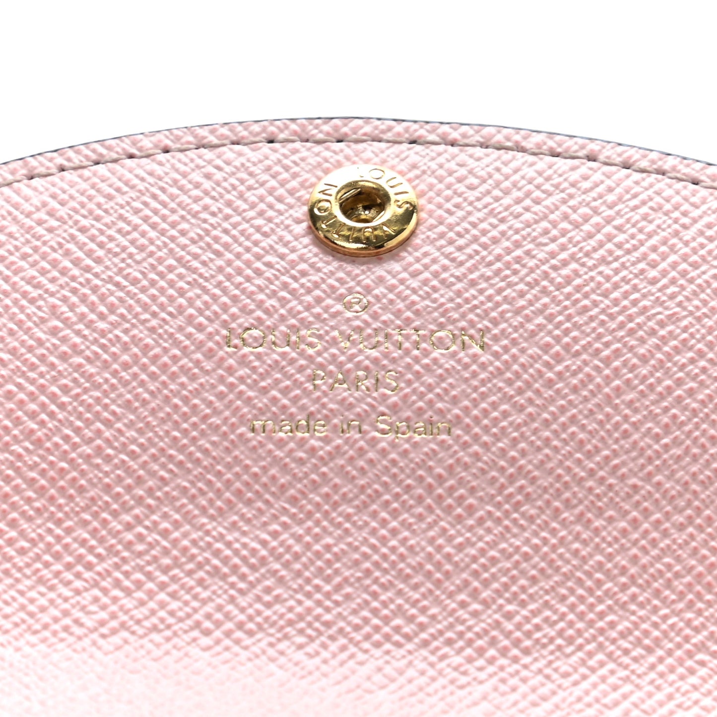 Monogram Rosalie Coin Purse Rose Ballerine