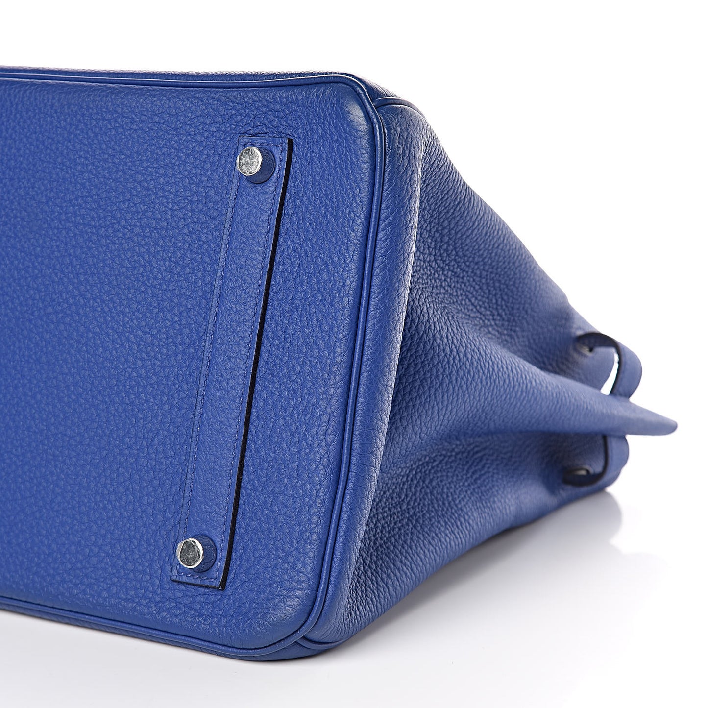 Togo Birkin 35 Bleu Electrique
