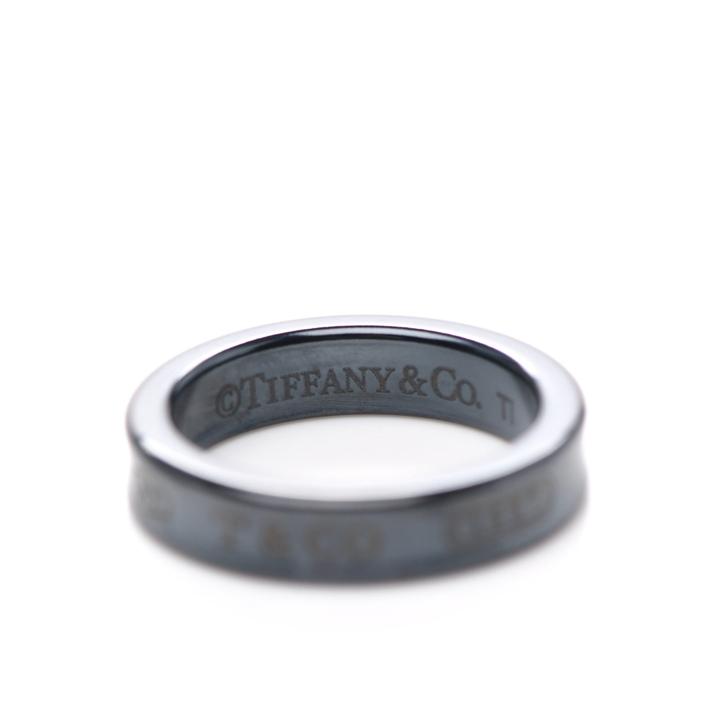 Titanium 4mm Narrow 1837 Ring 46 3.75