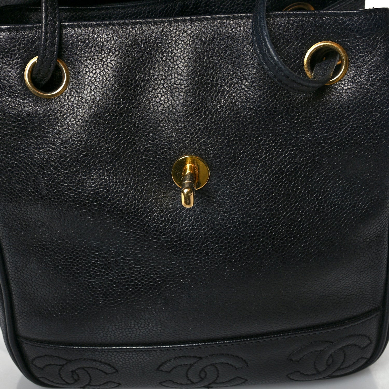 Chanel Caviar CC Backpack Black 13 of 18