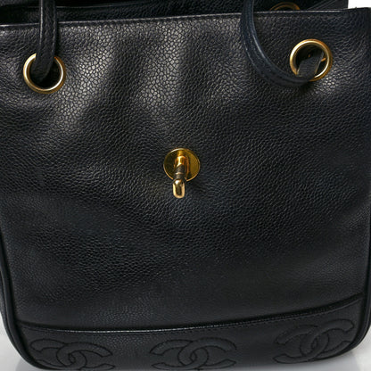 Chanel Caviar CC Backpack Black 13 of 18