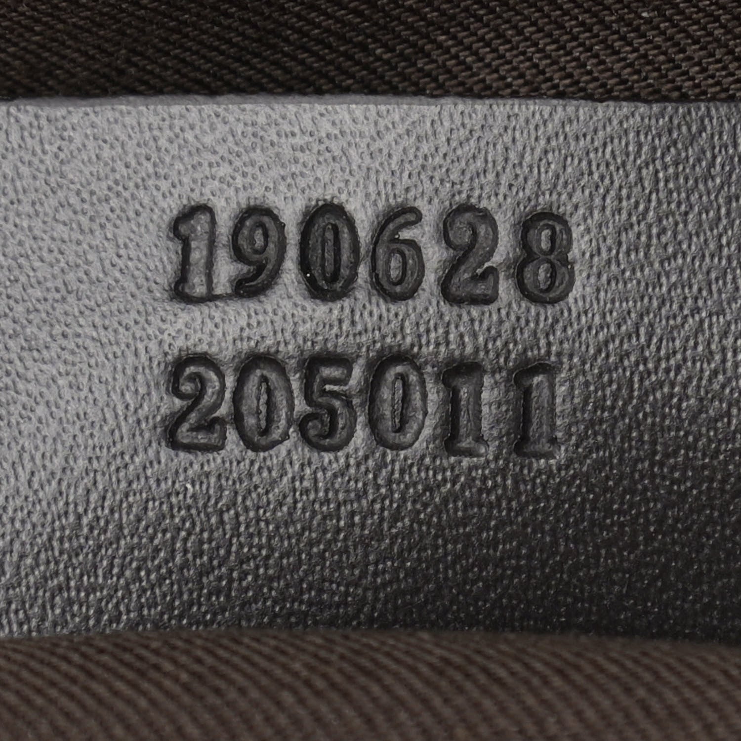 Gucci Denim Monogram Messenger Bag Dark Brown 7 of 11