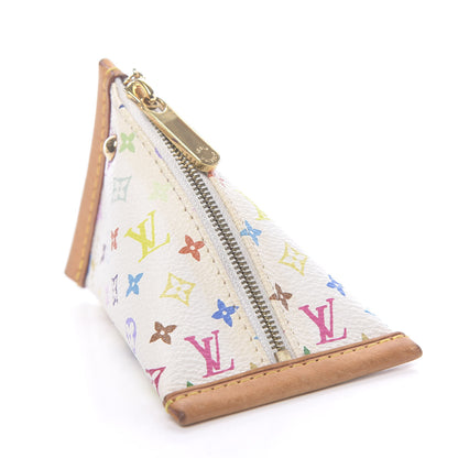 Louis Vuitton Monogram Multicolor Berlingot Coin Purse White 4 of 7
