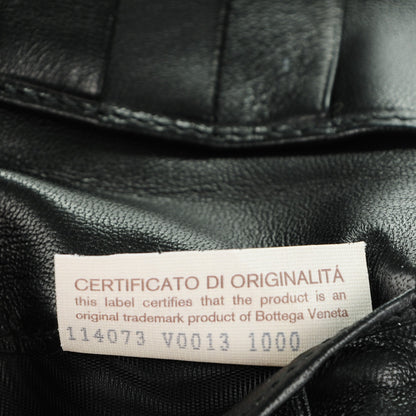 Bottega Veneta BOTTEGA VENETA Nappa Intrecciato French Flap Wallet Nero Black 8 of 8