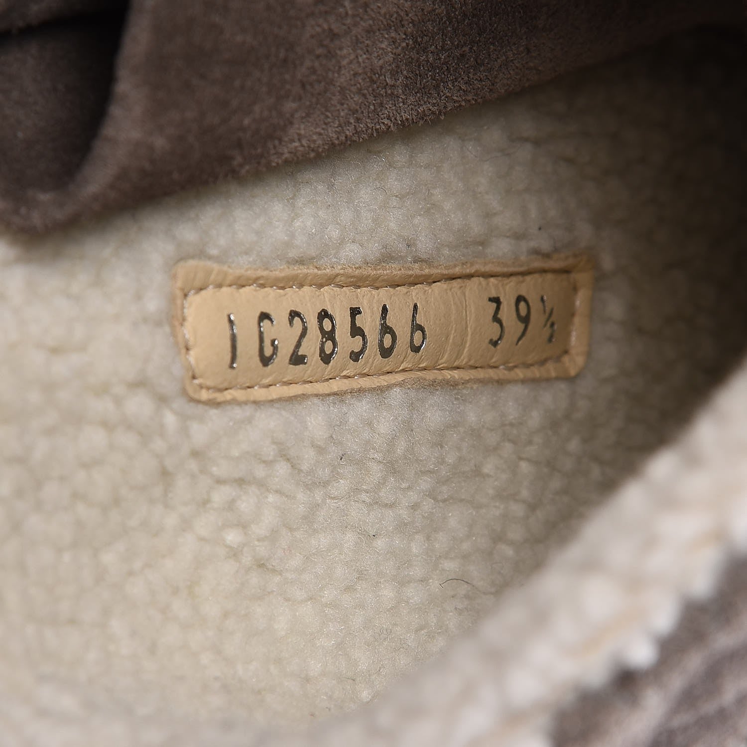 Chanel Shearling Suede Calfskin Quilted High Boots 39.5 Grey 6 of 8