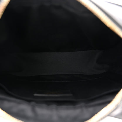 Saint Laurent Calfskin Matelasse Monogram Lou Camera Bag Storm 5 of 11