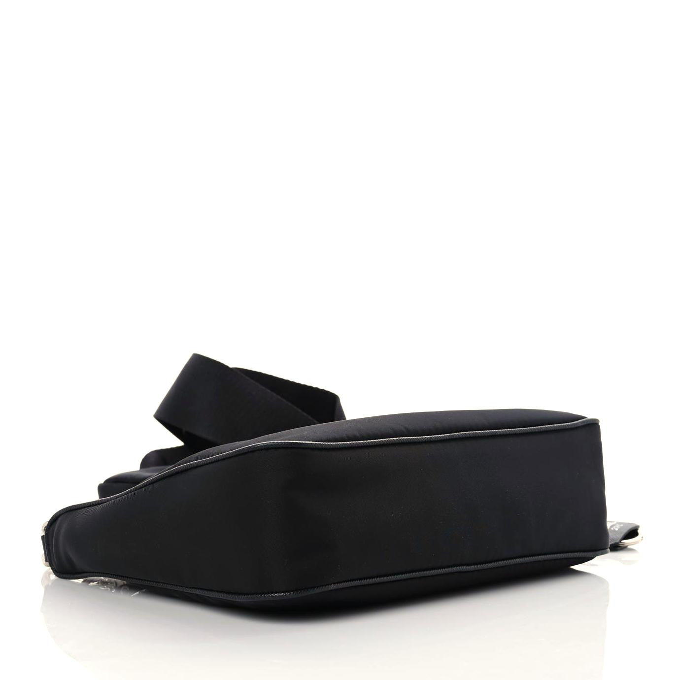 Nylon Re-Edition 2005 Shoulder Bag Black