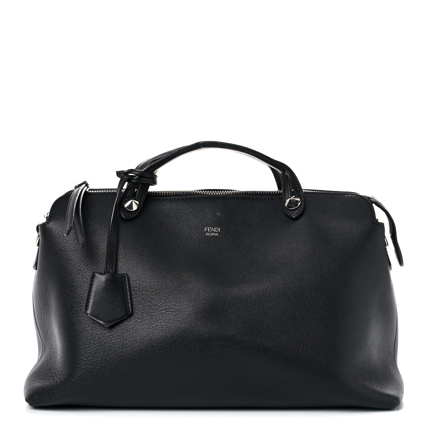 Vitello Dolce Large By The Way Boston Bag Black