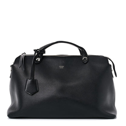 Fendi Vitello Dolce Large By The Way Boston Bag Black 1 of 35