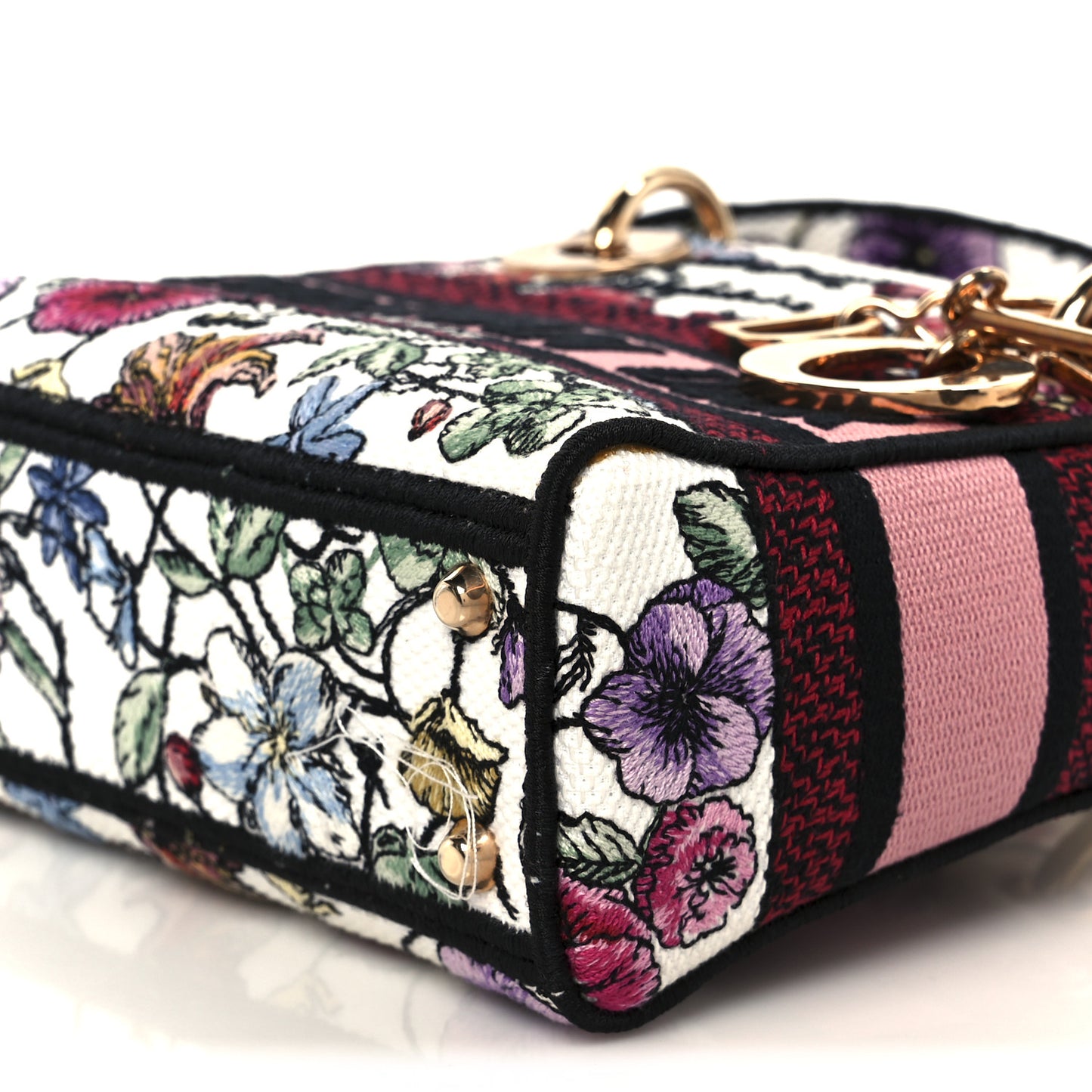 Canvas Florilegio Embroidered Mini Lady D-Lite White Multicolor