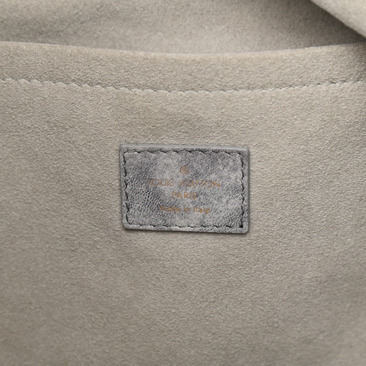 Louis Vuitton Lambskin Olympe Nimbus GM Gris Perle 6 of 17
