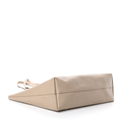 Saint Laurent Calfskin Large Shopping Tote Natural 3 of 8